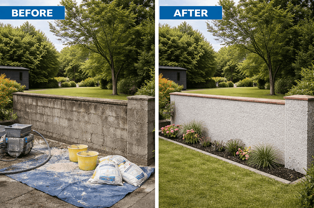roughcast repairs near me